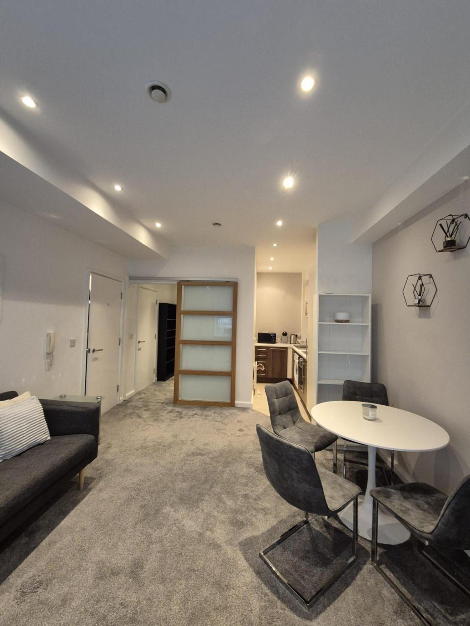 Modern 1- Bed Apartment In City Centre Manchester Luaran gambar