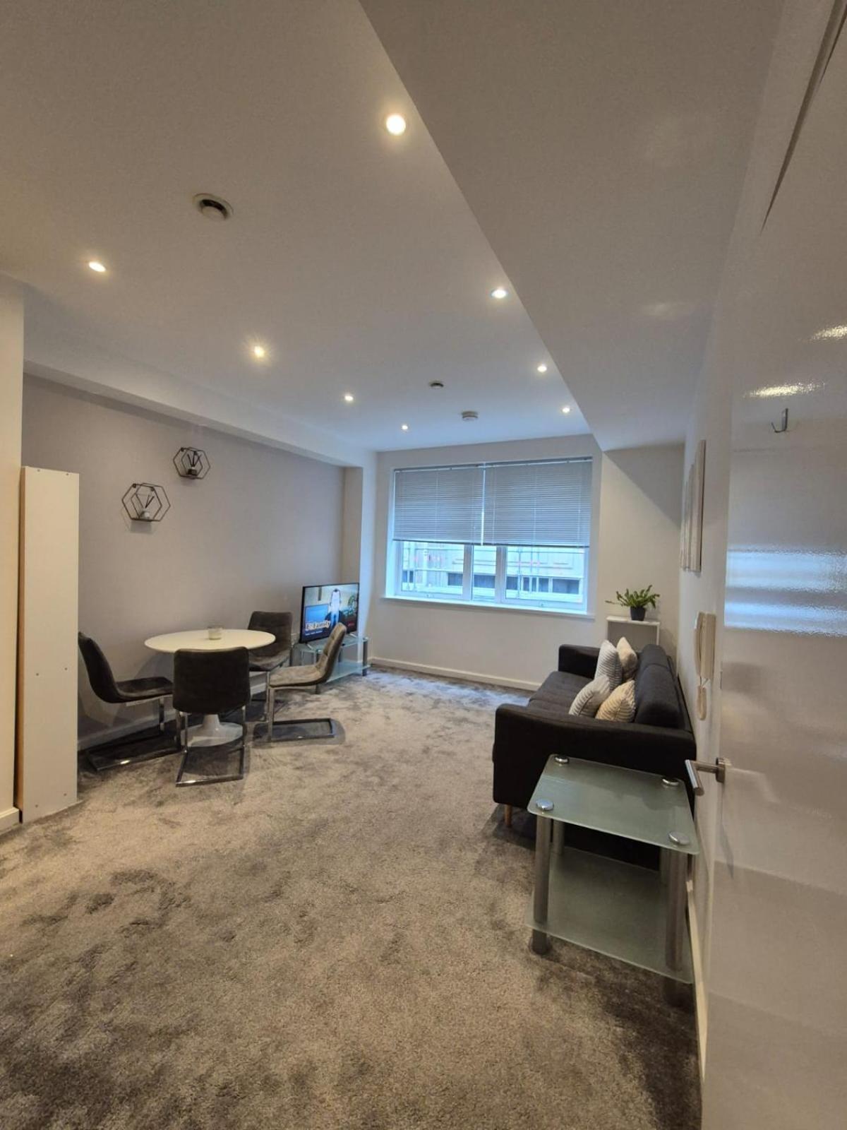 Modern 1- Bed Apartment In City Centre Manchester Luaran gambar