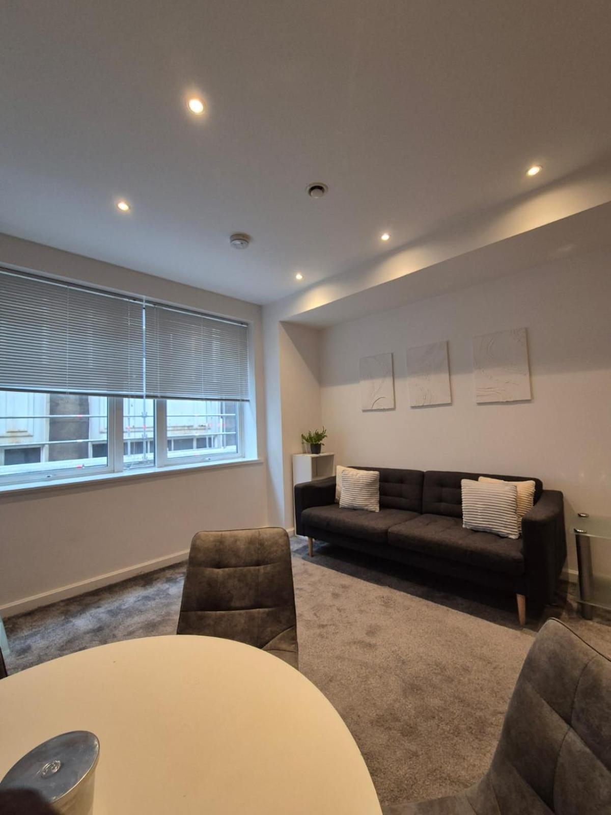 Modern 1- Bed Apartment In City Centre Manchester Luaran gambar