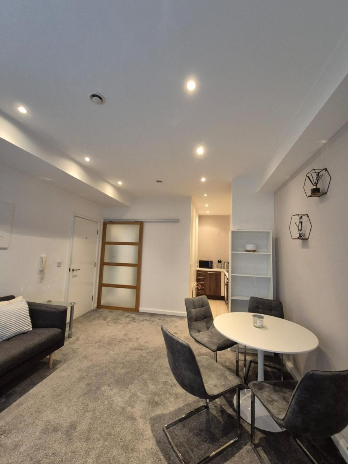 Modern 1- Bed Apartment In City Centre Manchester Luaran gambar