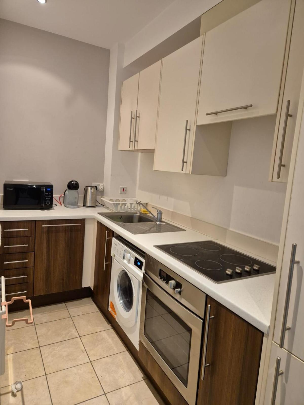 Modern 1- Bed Apartment In City Centre Manchester Luaran gambar