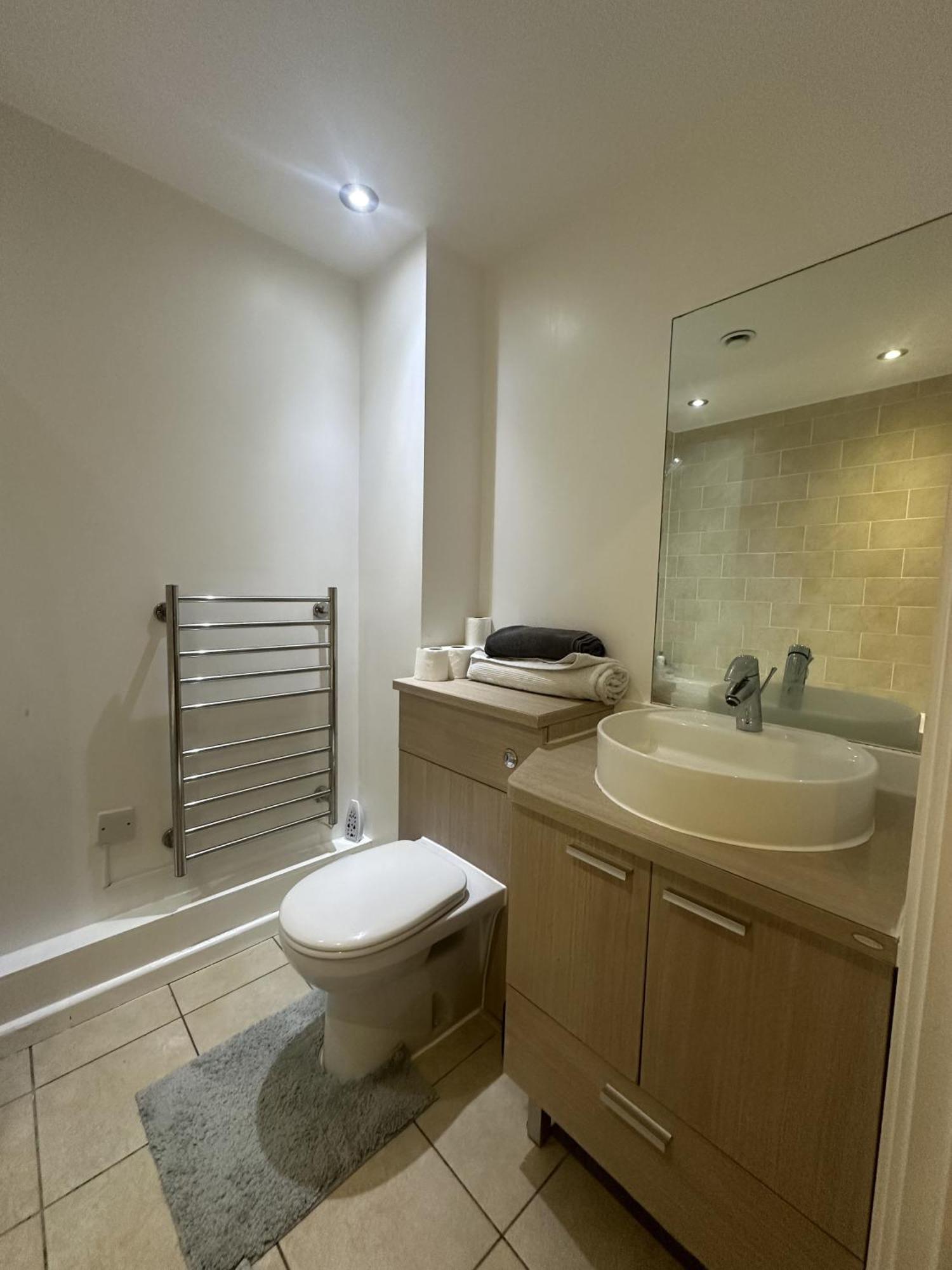 Modern 1- Bed Apartment In City Centre Manchester Luaran gambar