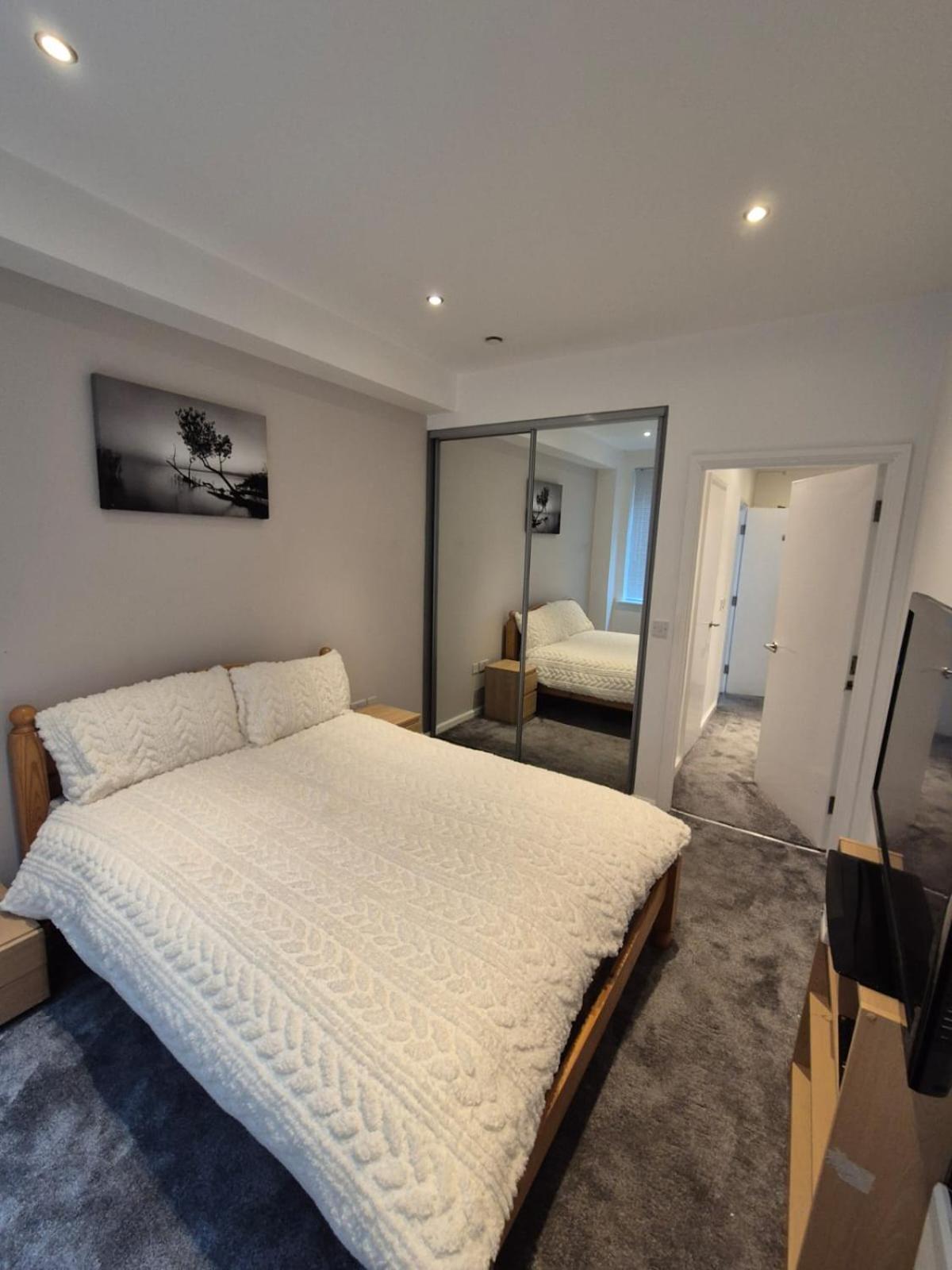 Modern 1- Bed Apartment In City Centre Manchester Luaran gambar